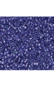 Miyuki delica Beads 11/0 - Sparkling purple lined aqua luster DB-284